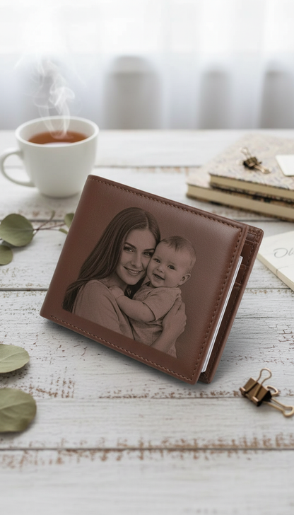 Portefeuille Gravé - Le cadeau qui marque à jamais !
