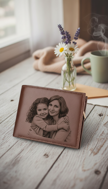 Portefeuille Gravé - Le cadeau qui marque à jamais !