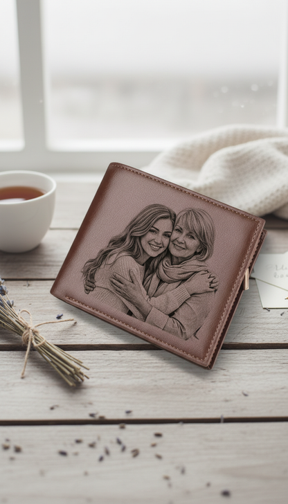 Portefeuille Gravé - Le cadeau qui marque à jamais !