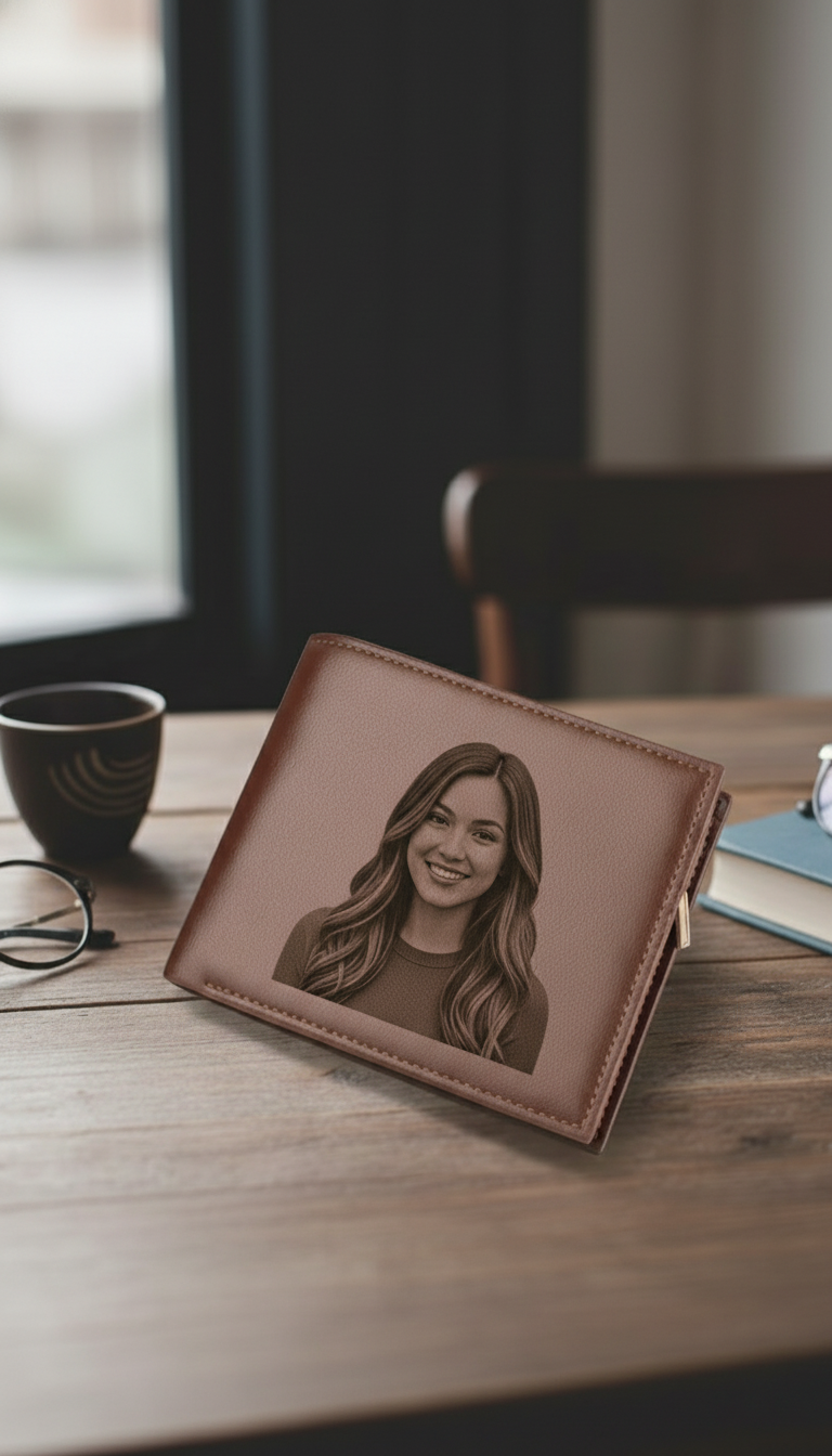 Portefeuille Gravé - Le cadeau qui marque à jamais !