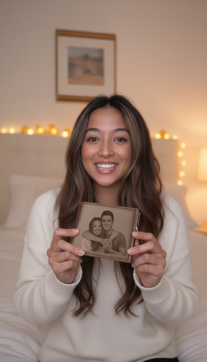 Portefeuille Gravé - Le cadeau qui marque à jamais !