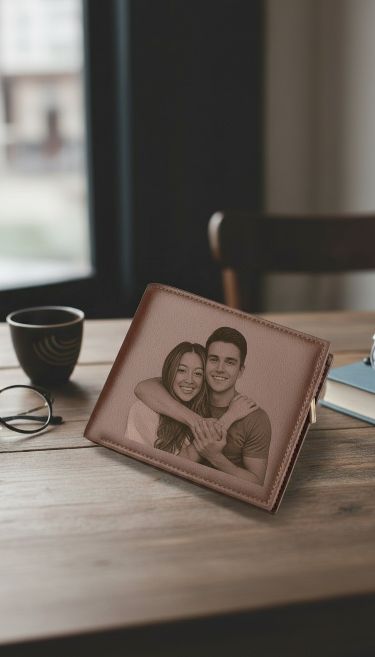 Portefeuille Gravé - Le cadeau qui marque à jamais !